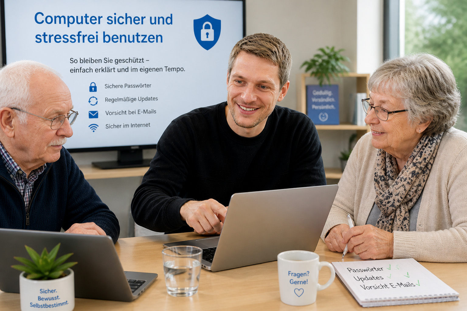 Computerhilfe in Luxemburg für Anfänger und Senioren